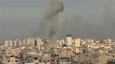 Israel pounds downtown Gaza City, threatening punishing retaliation for weekend attack